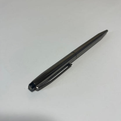 Silver metal PILOT Grandee PRIERE ballpoint pen with smooth finish and sleek design
