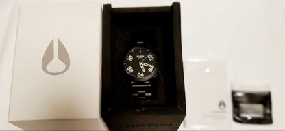 NIXON RANGER 40 ALL BLACK Quartz Men's Watch — Japanese