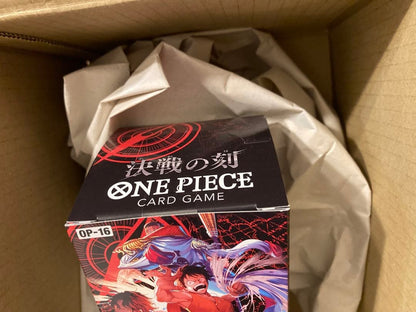 One Piece Unopened Sealed Taping One Piece Card Game Decisive Moment Box — Japanese