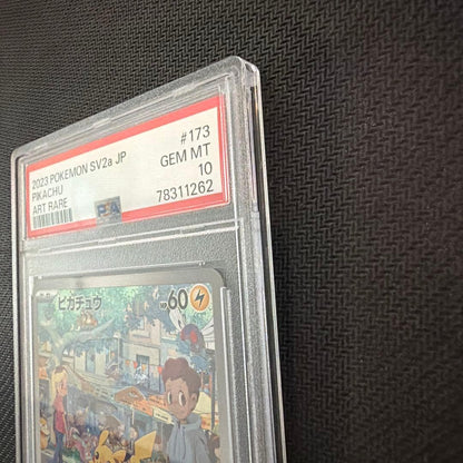 PSA 10 Pokemon Pikachu AR — SV Enhanced Expansion Pack Pokemon Card 151 — Japanese