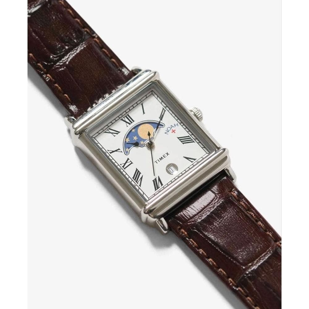 TIMEX Noah x Timex Moon Phase Brown/Steel Men's Watch — Japanese