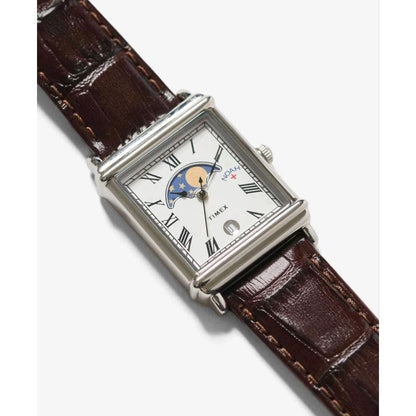 TIMEX Noah x Timex Moon Phase Brown/Steel Men's Watch — Japanese