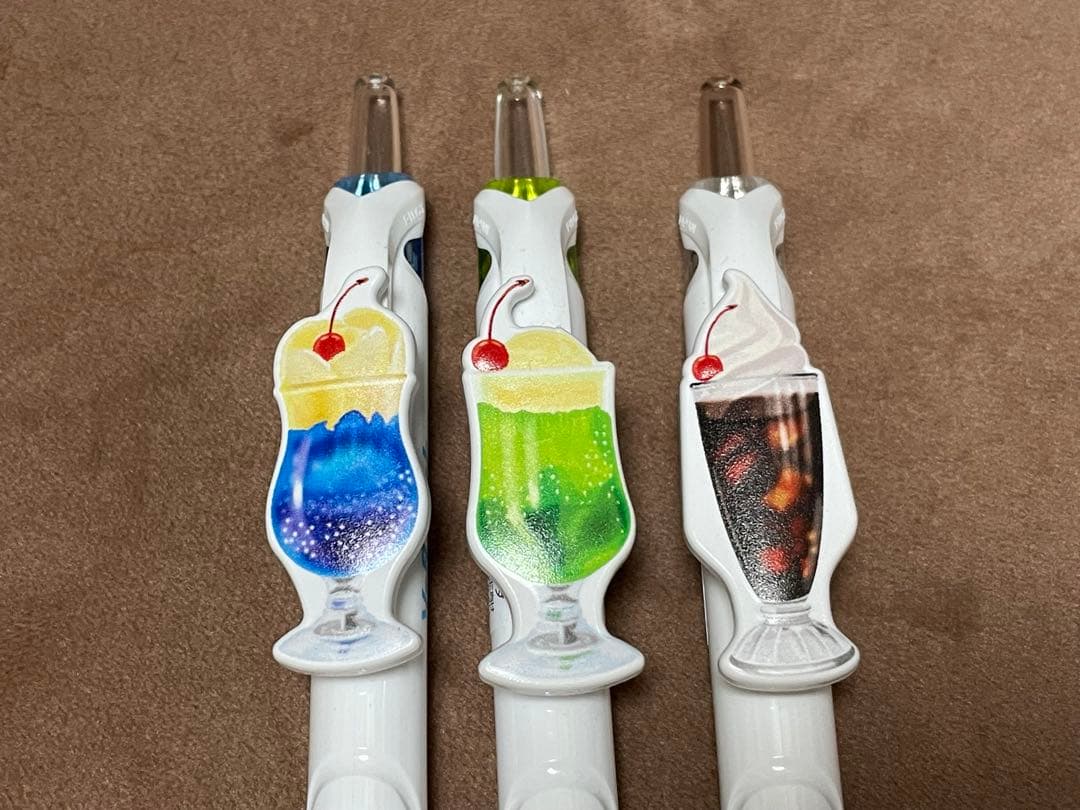 PILOT Acroball ballpoint pen 3-piece set with Float motif design displayed