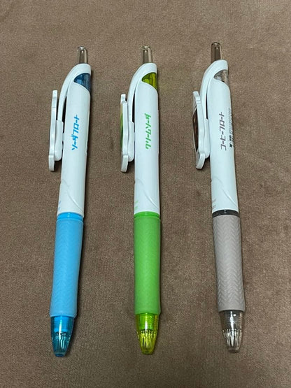 PILOT Acroball ballpoint pen 3-piece set with Float motif design displayed
