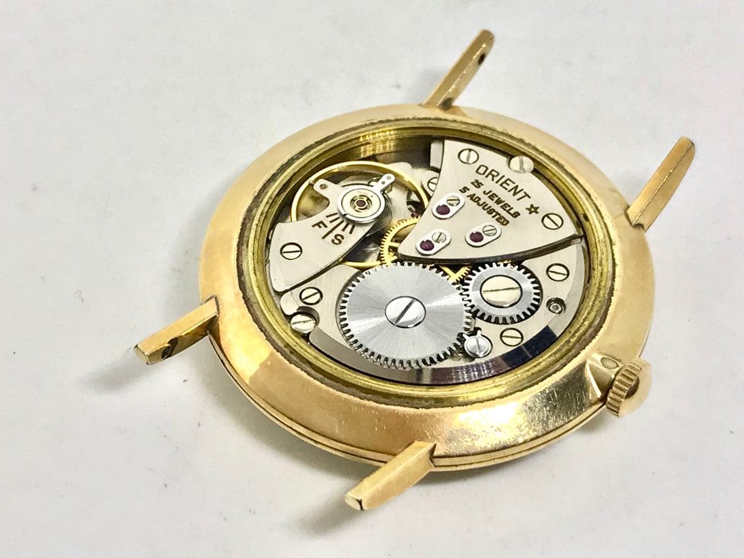ORIENT GP-Oriente 14GF 25Jewel Manual Men's Watch — Japanese