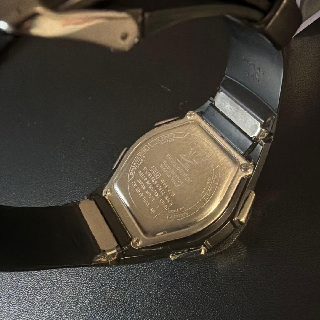 CASIO Wave Ceptor Solar Men's Watch — Japanese
