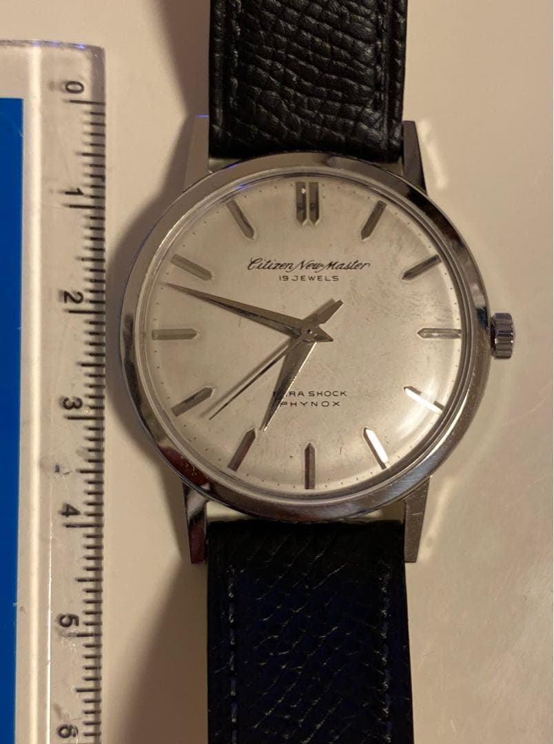 Citizen 뉴마스터 19石 Manual Men's Watch — Japanese