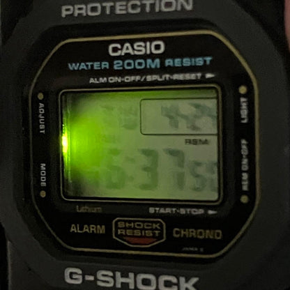 CASIO DW-5600C Quartz Men's Watch — Japanese
