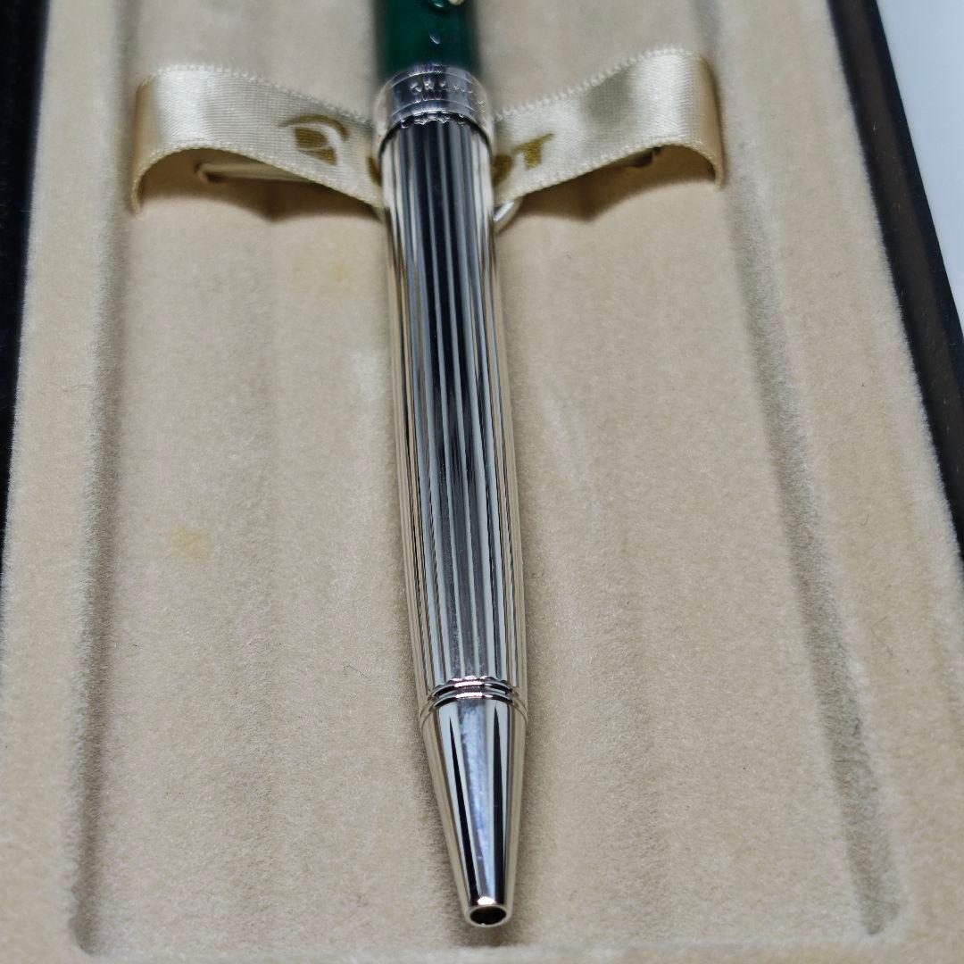 Unused Pilot Grand Se Rhodium Combo green ballpoint pen with rhodium accents and green barrel