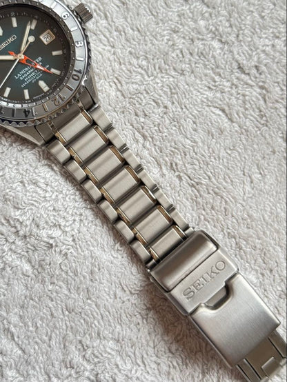 SEIKO LANDMASTER SBDW003 Kinetic Men's Watch — Japanese