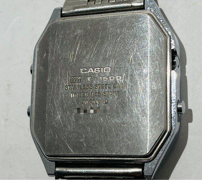CASIO T-1500 Digital Men's Watch — Japanese