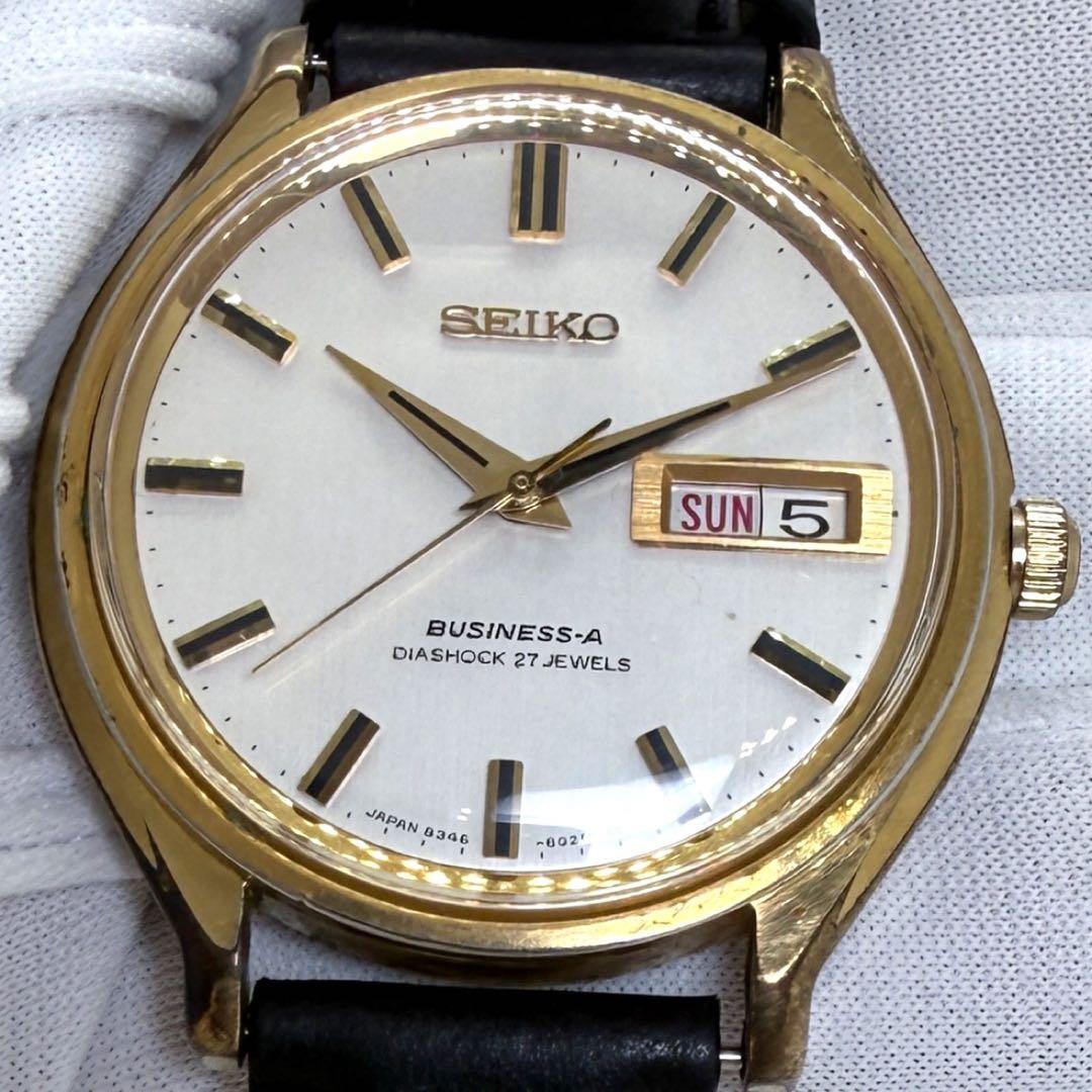 SEIKO BUSINESS-A 27J52 Automatic Men's Watch — Japanese