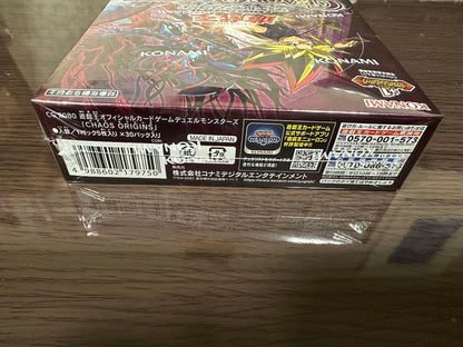 Yu-Gi-Oh Yu-Gi-Oh! Chaos Origins Box KONAMI — Japanese