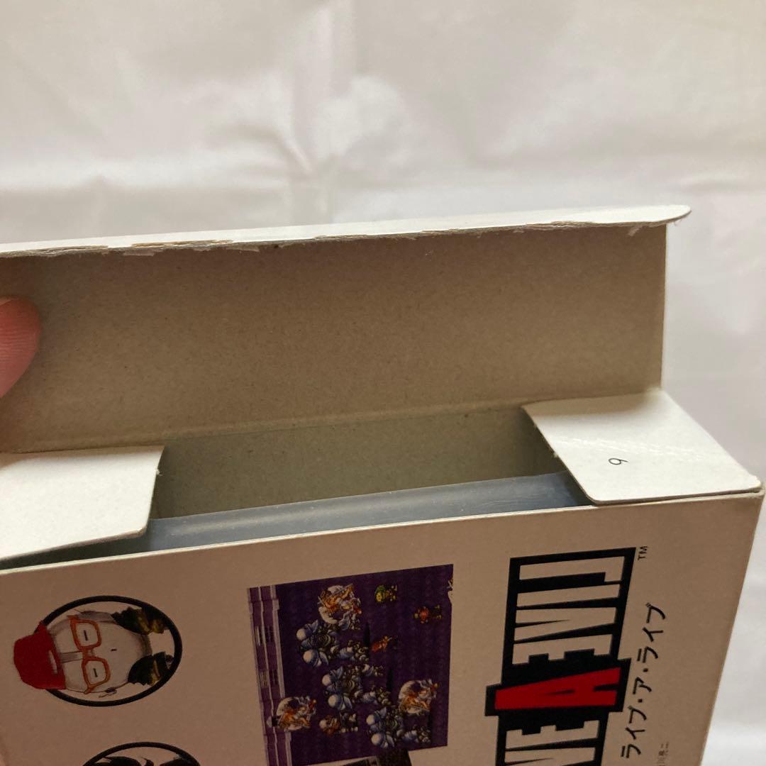 Live A Live RPG game cartridge for Super Famicom with original label and artwork