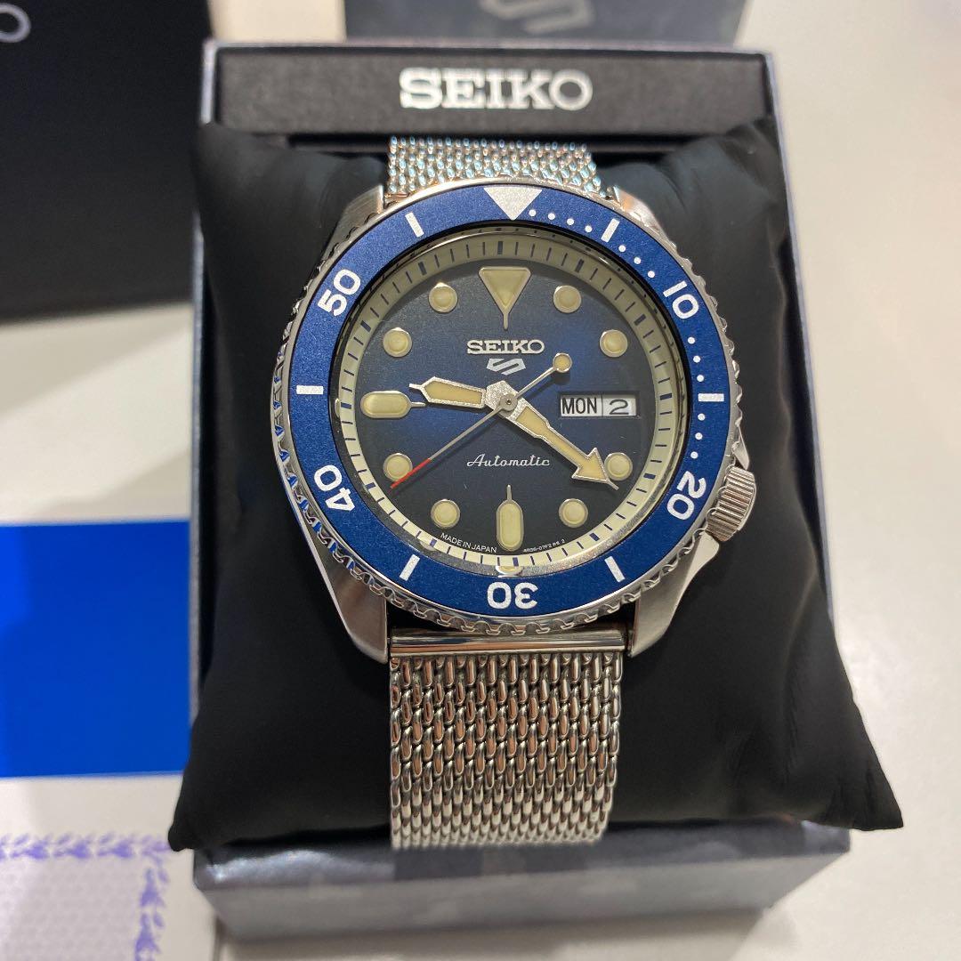 SEIKO 5 Sports Self-Winding Automatic Men's Watch — Japanese