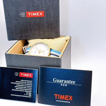 TIMEX Gold Case Quartz Men's Watch — Japanese