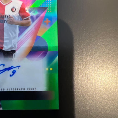 Ueda Kiyonori Autograph Card AUTO /99 UEFA — Japanese