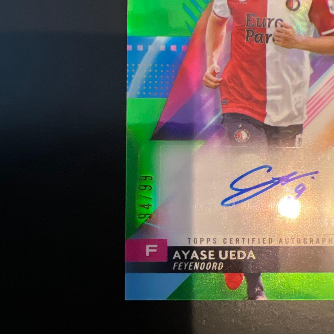 Ueda Kiyonori Autograph Card AUTO /99 UEFA — Japanese