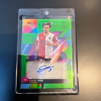 Ueda Kiyonori Autograph Card AUTO /99 UEFA — Japanese