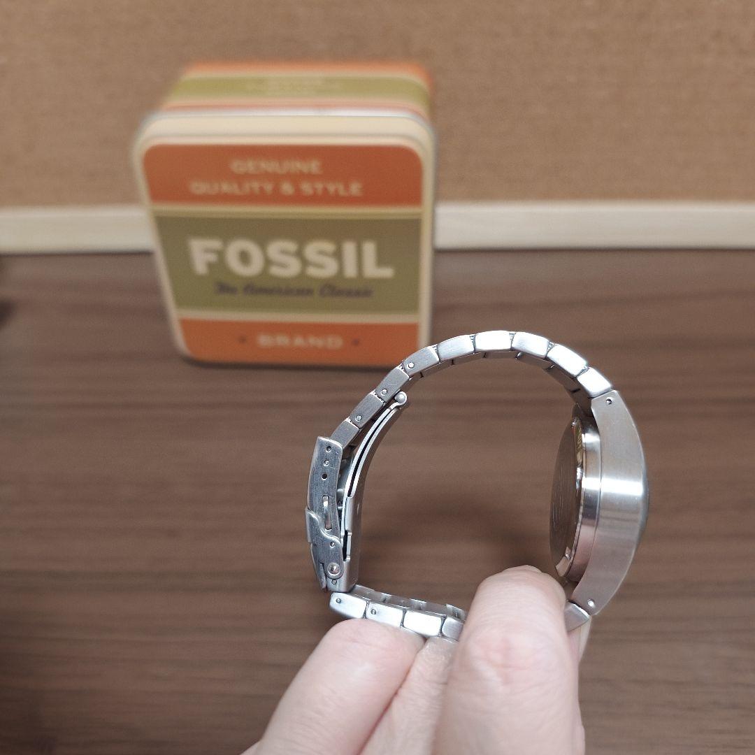 FOSSIL Steel Blue Men's Watch — Japanese