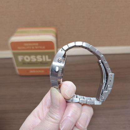 FOSSIL Steel Blue Men's Watch — Japanese