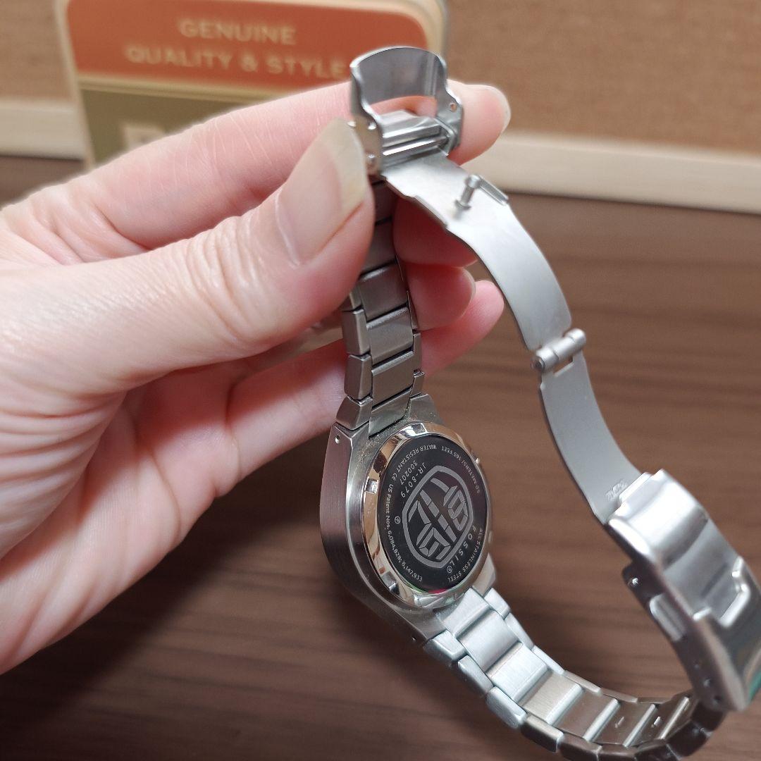 FOSSIL Steel Blue Men's Watch — Japanese