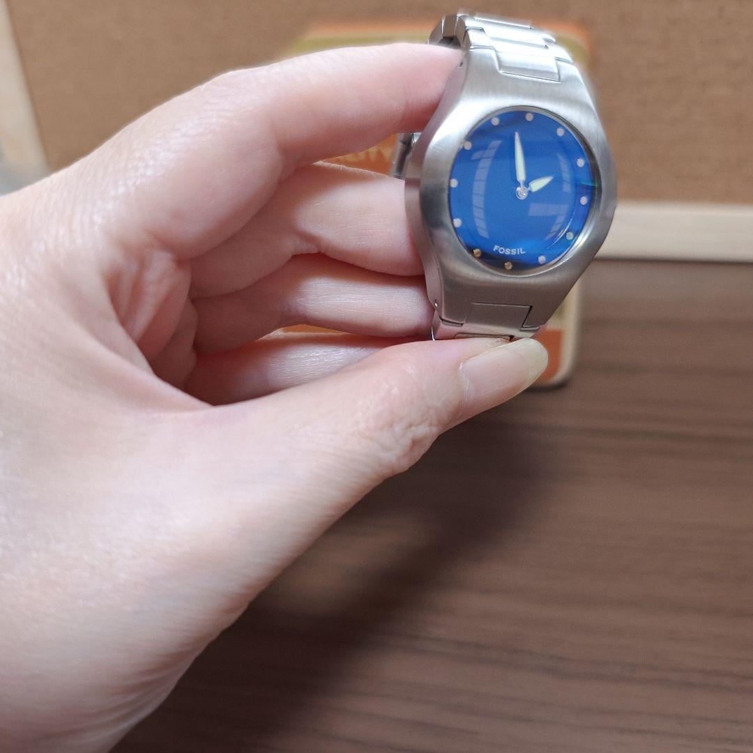 FOSSIL Steel Blue Men's Watch — Japanese