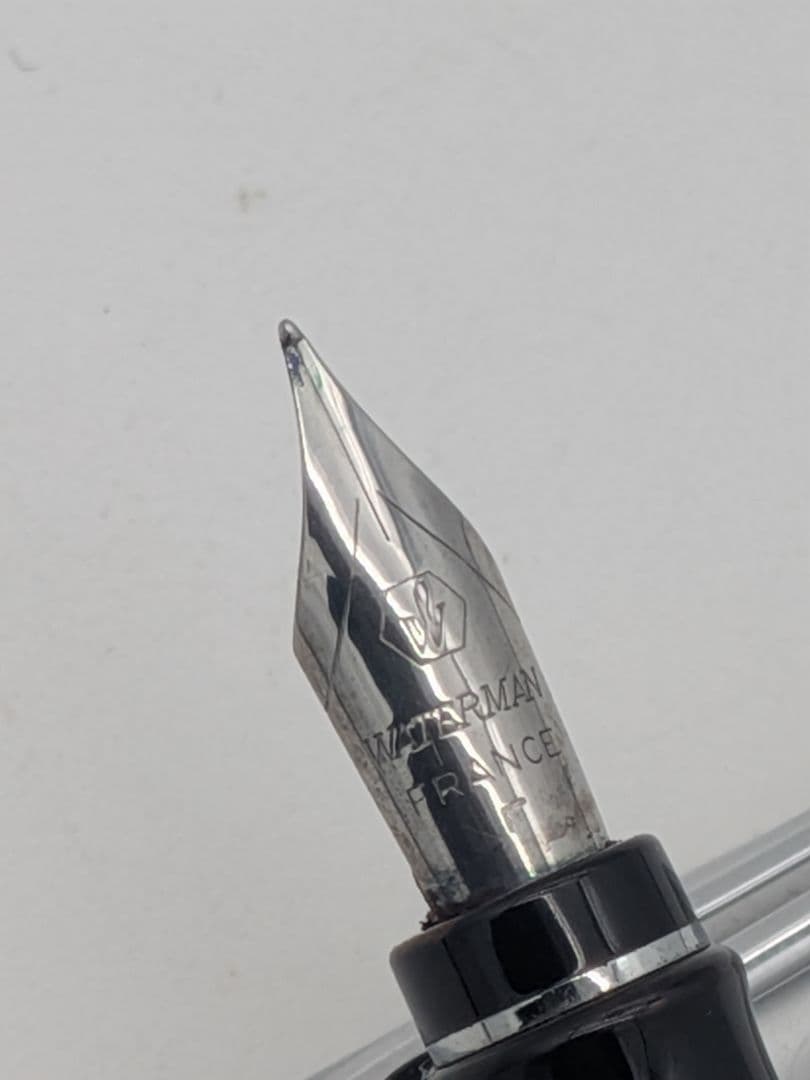 WATERMAN Expert Fountain Pen M6② with gold accents and fine nib in plastic body