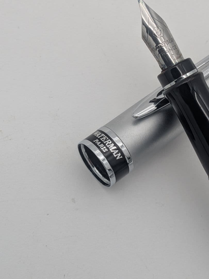 WATERMAN Expert Fountain Pen M6② with gold accents and fine nib in plastic body