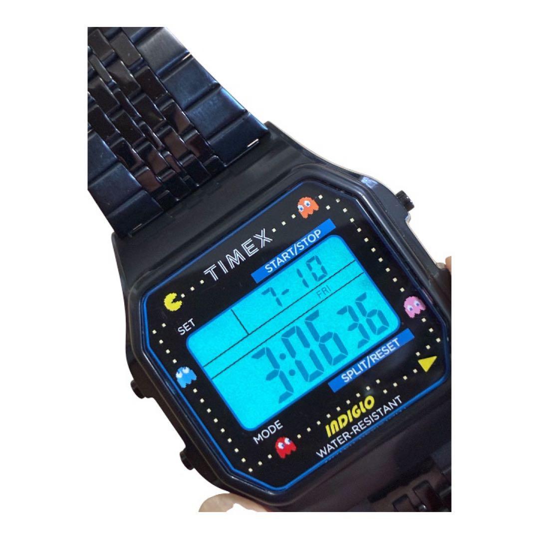 TIMEX T80 × PAC-MAN Digital Men's Watch — Japanese