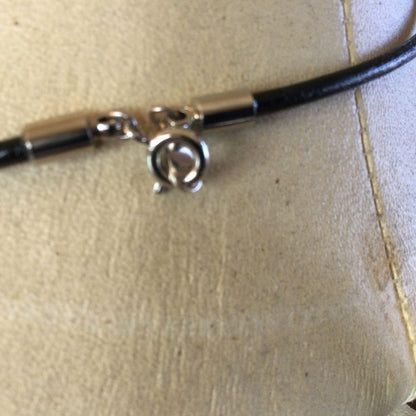 New Akoya genuine 8mm pearl pendant necklace with 3mm K18 gold chain 42cm long