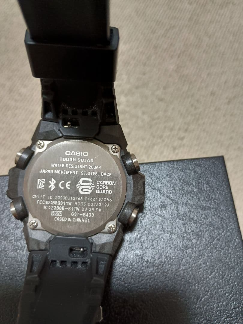 CASIO GST-B400 Quartz Men's Watch — Japanese