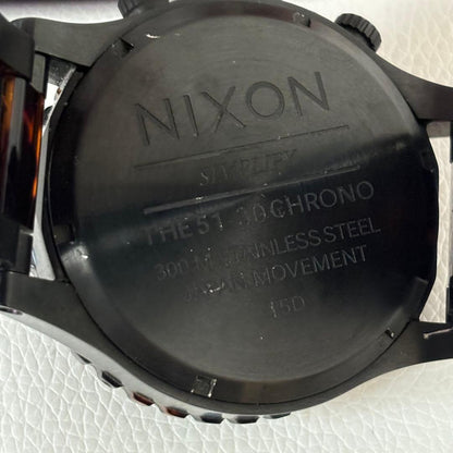 NIXON 51-30 Chrono Quartz Men's Watch — Japanese