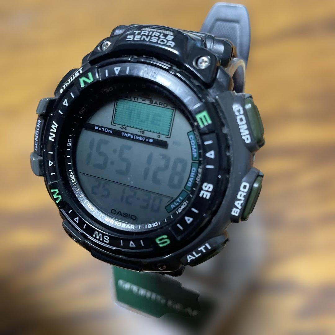 CASIO PROTREK Digital Men's Watch — Japanese