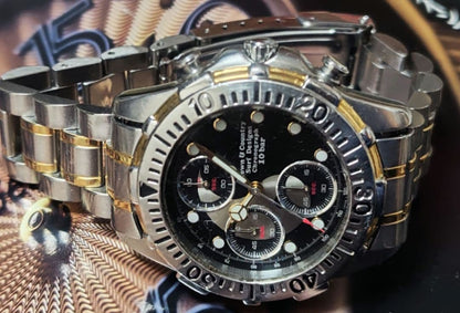 ORIENT Town & Country Chronograph SBTR009 Quartz Men's Watch — Japanese