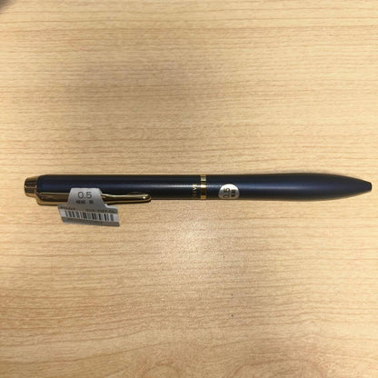 PILOT Acro DRIVE ballpoint pen in navy blue with 0.5mm tip and plastic body
