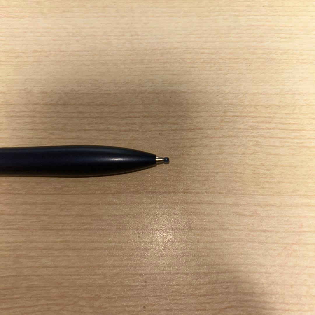 PILOT Acro DRIVE ballpoint pen in navy blue with 0.5mm tip and plastic body