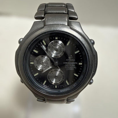 Citizen ATTESA TC3349-56E Quartz Men's Watch — Japanese