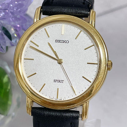 SEIKO SPIRIT VH66-0BX0 Quartz Men's Watch — Japanese