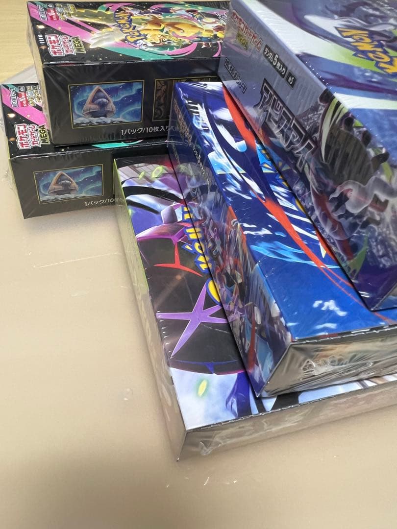 Pokemon Pokémon Card Mega Series 5BOX Set Box — M High Class Pack MEGA Dream ex — Japanese