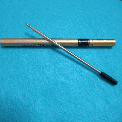 Cross ballpoint pen with black ink refill shown on white background