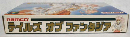 Tales of Phantasia Super Famicom game cartridge with box and manual by Namco