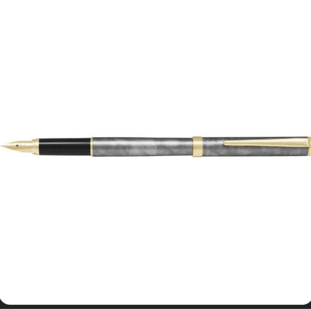 Pilot Fountain Pen Cavalieri with fine point in gold and white color, model FCAN-5SR-GDWF, new unused condition