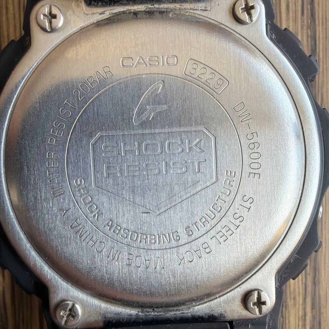 CASIO DW-5600E Digital Men's Watch — Japanese