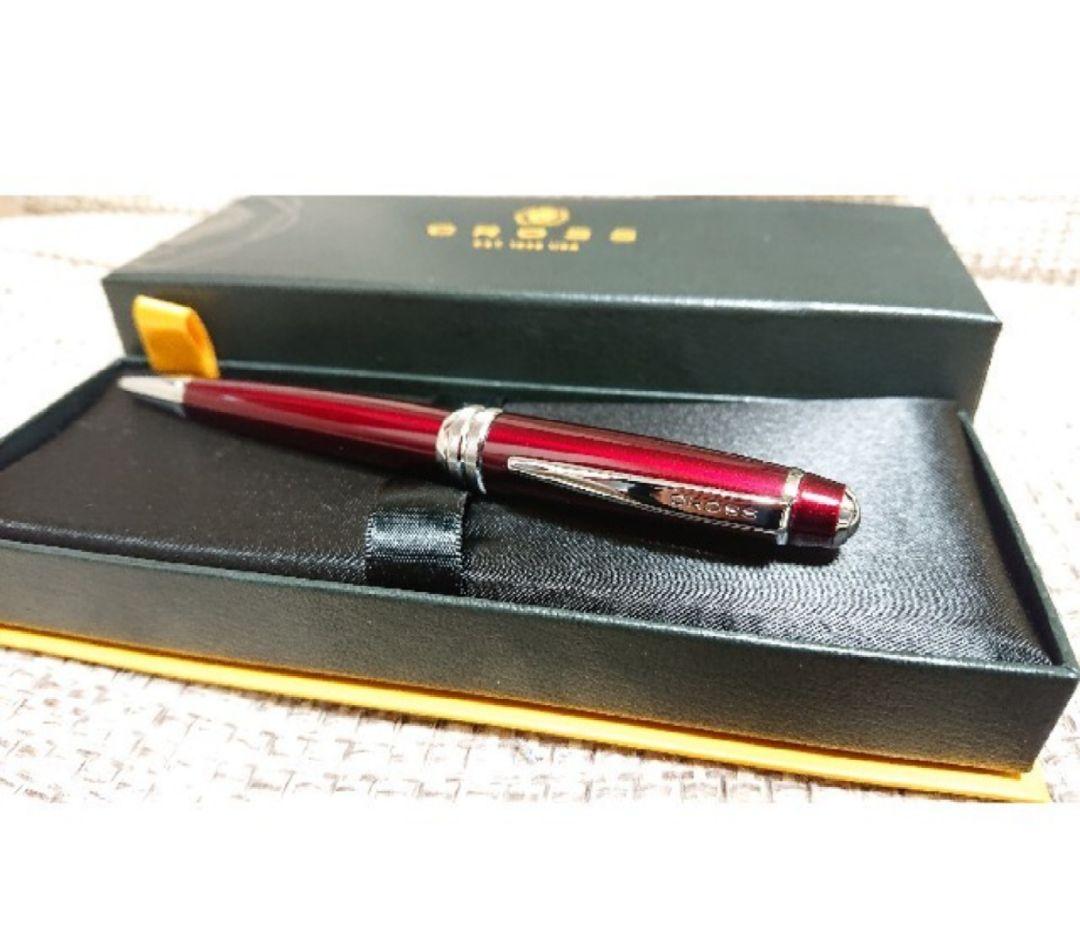 CROSS Ballpoint Pen EST1846 in sleek design with black ink, made in USA
