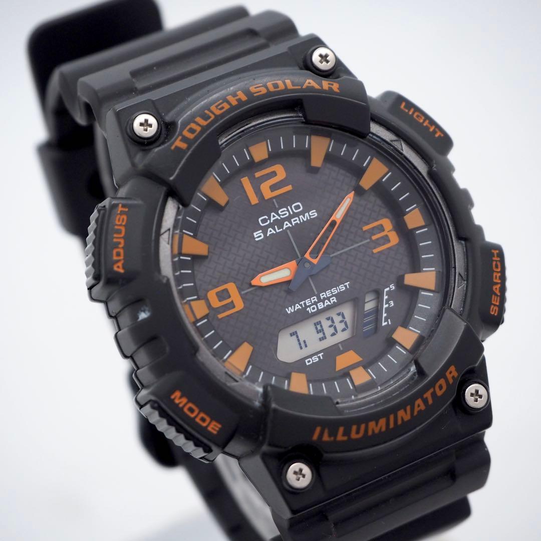 CASIO AE-1200WH-1A Solar Men's Watch — Japanese