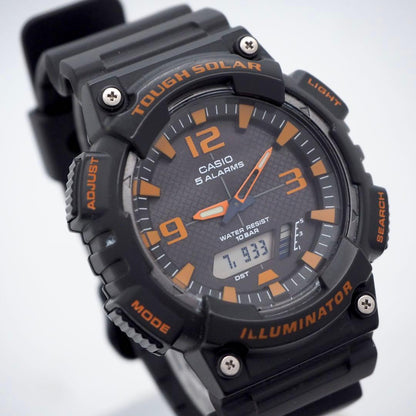 CASIO AE-1200WH-1A Solar Men's Watch — Japanese