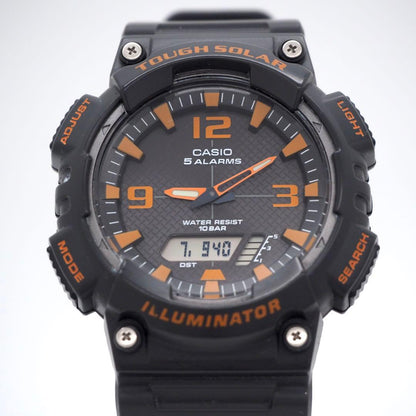 CASIO AE-1200WH-1A Solar Men's Watch — Japanese