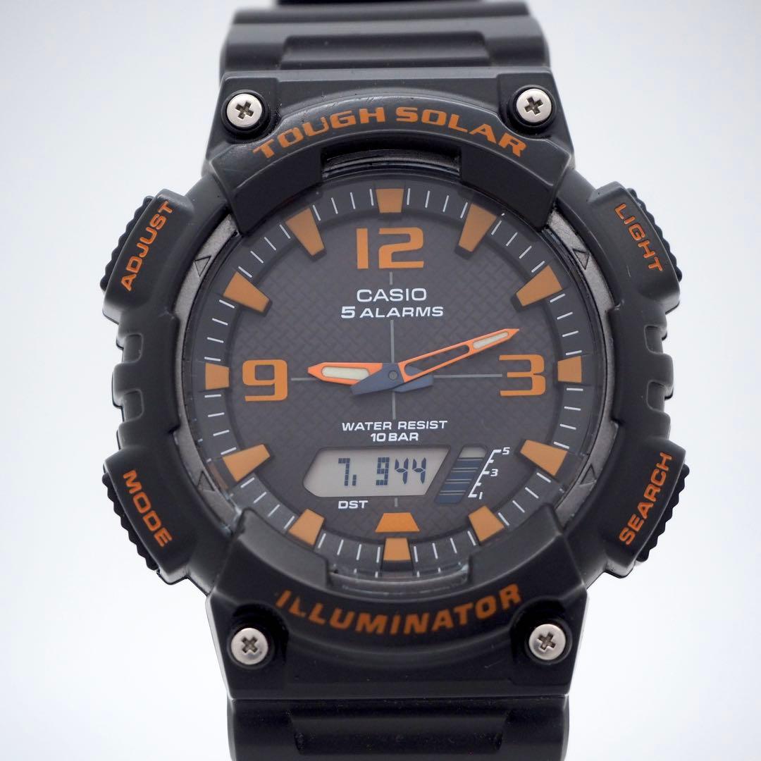 CASIO AE-1200WH-1A Solar Men's Watch — Japanese