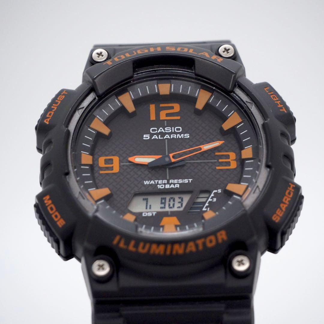 CASIO AE-1200WH-1A Solar Men's Watch — Japanese